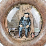 On Guard pot Lid Prattware