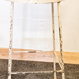 Pair of French Metal Bar Stools