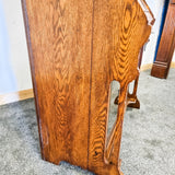 Oak Arts and Crafts Bureau Bookcase