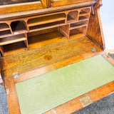 Oak Arts and Crafts Bureau Bookcase