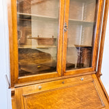 Oak Arts and Crafts Bureau Bookcase