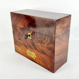 Apothecary Walnut Campaign Box