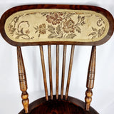 Antique Elm Penny Seat Chair
