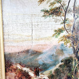 Rural 19th Century School Oil Painting