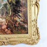 Rural 19th Century School Oil Painting