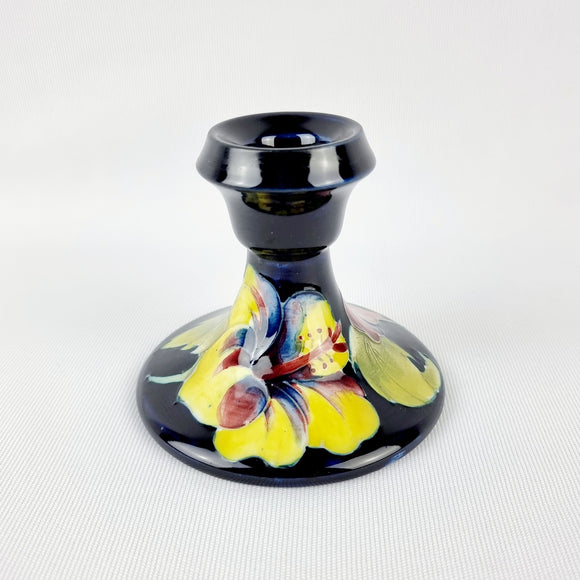 Moorcroft Hibiscus Candlestick