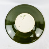 Moorcroft Hibiscus Green Charger.