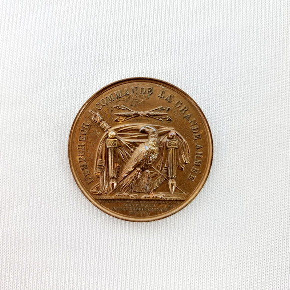1805 Bronze Napoleon Medallion.