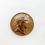 1805 Bronze Napoleon Medallion.