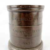 Set of Five Victorian Imperial Bronze Measures.