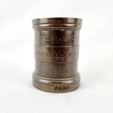 Set of Five Victorian Imperial Bronze Measures.