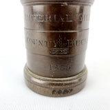 Set of Five Victorian Imperial Bronze Measures.