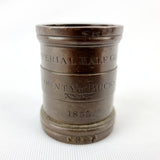 Set of Five Victorian Imperial Bronze Measures.