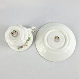 Royal Albert December Christmas Rose Cup and Saucer