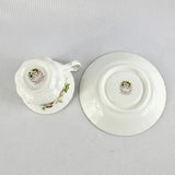 Royal Albert December Christmas Rose Cup and Saucer