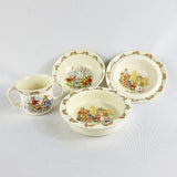 Royal Doulton Bunnykins bowls and Cup