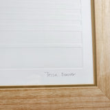 Tessa Beaver Signed Print Honesty