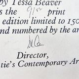 Tessa Beaver Signed Print Honesty