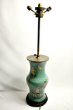 19th century Chinese vase converted to a lamp - Attrells