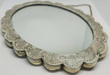 Ottoman Turkish Cemal 900 Silver Marriage Mirror - Attrells