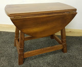 Alan Acornman Grainger Small Drop Leaf Table Closed - Attrells