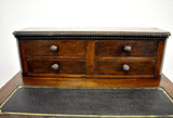 Edwardian Mahogany Leather Top Childs Desk - Attrells