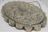 Ottoman Turkish Cemal 900 Silver Marriage Mirror - Attrells