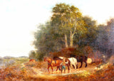 19th Century Oil On Canvas In Ornate Gilt Frame - Attrells