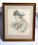 Pencil Sketch of Victorian Boy