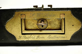 19th Century Leather Campaign Desk Companion - Attrells