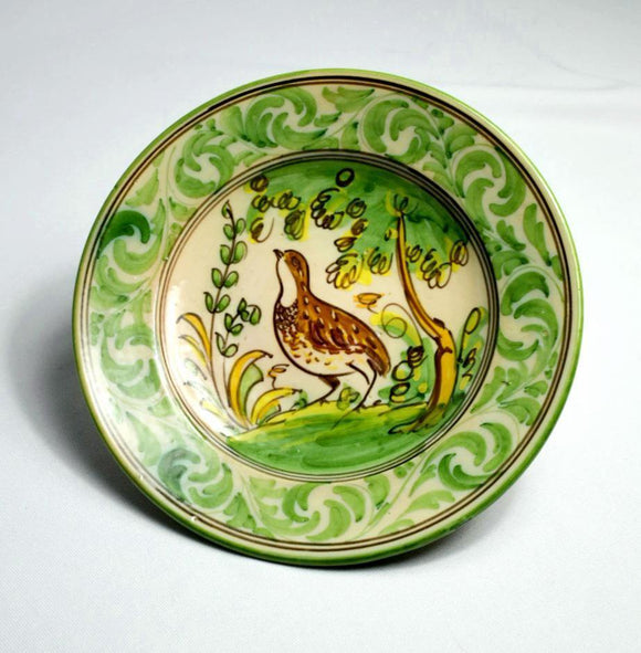 20th Century Display Plate by Bruno Depicting a Partridge - Attrells
