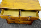 Antique Victorian Mahogany Chest of Drawers With Carved Fruit Handles - Attrells