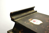 19th Century Japanese black lacquered Travelers Desk - Attrells