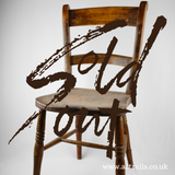 Vintage Elm FarmHouse/School Chair